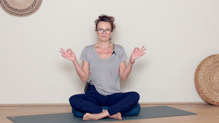 Suivre le cours de yoga en ligne Méditation 9 : Une pause anti-stress avec Delphine Denis | Méditation