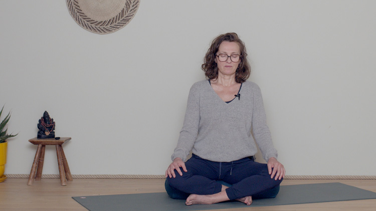 Suivre le cours de yoga en ligne Que faire lorsqu'on s'endort en méditation ? avec Delphine Denis | Techniques du Yoga