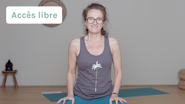 Suivre le cours de yoga en ligne Présentation du parcours Renforcement musculaire avec Delphine Denis | Présentations