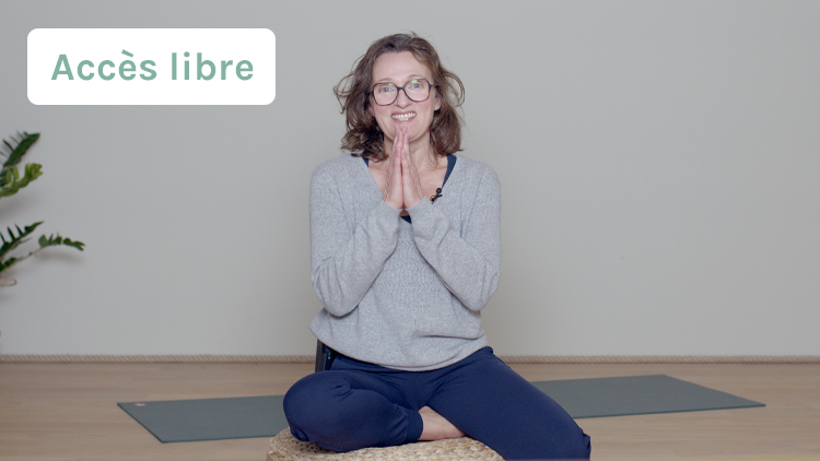Suivre le cours de yoga en ligne Présentation du Parcours méditation avec Delphine Denis | Méditation, Présentations