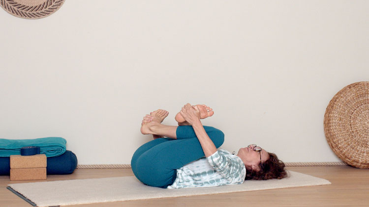 Suivre le cours de yoga en ligne Libérer le bas du corps avec Delphine Denis | Hatha Yoga doux
