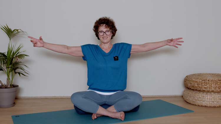 Suivre le cours de yoga en ligne Présentation du parcours avec Delphine Denis | Présentations