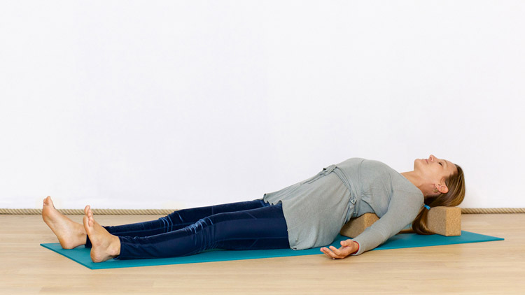 Suivre le cours de yoga en ligne Yin yoga spécial anti-stress avec Delphine Martin-Michaud | Yin Yoga