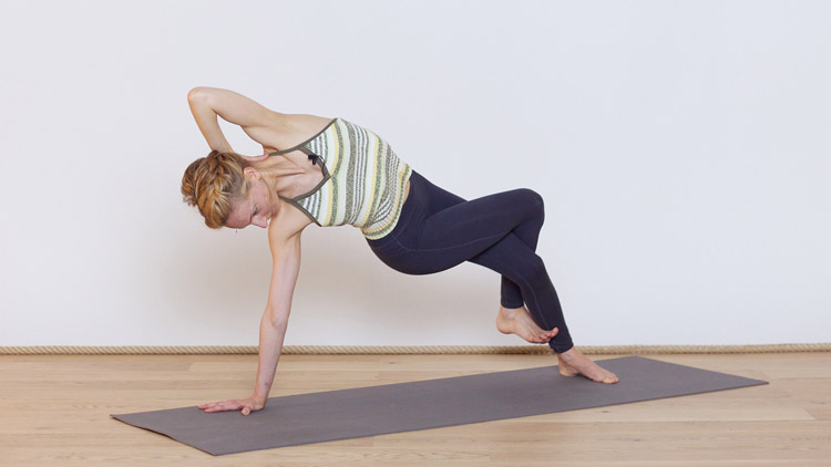 Suivre le cours de yoga en ligne Fluidité et mouvement avec Sandra Crosasso | Yoga Vinyasa