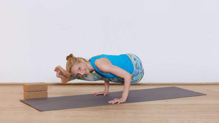 Suivre le cours de yoga en ligne Ashtavakrasana avec Sandra Crosasso | Yoga Vinyasa