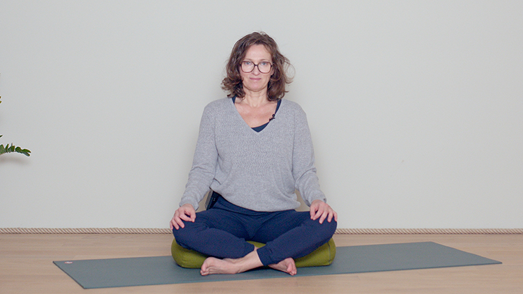 Suivre le cours de yoga en ligne Méditation 1 : Trouver l'immobilité avec Delphine Denis | Méditation