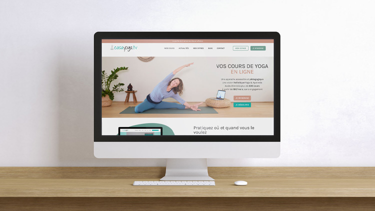 Suivre le cours de yoga en ligne Présentation du nouveau site avec Delphine Denis | Présentations