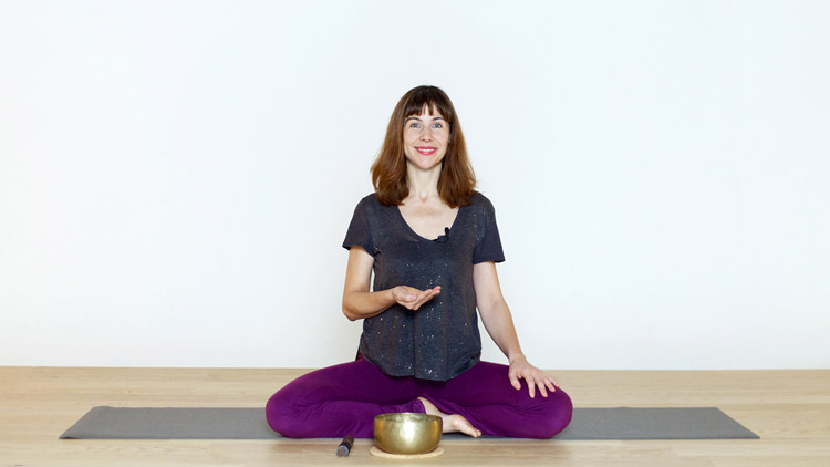 Suivre le cours de yoga en ligne Ressentir le vide et le plein avec Ananda Ceballos | Méditation